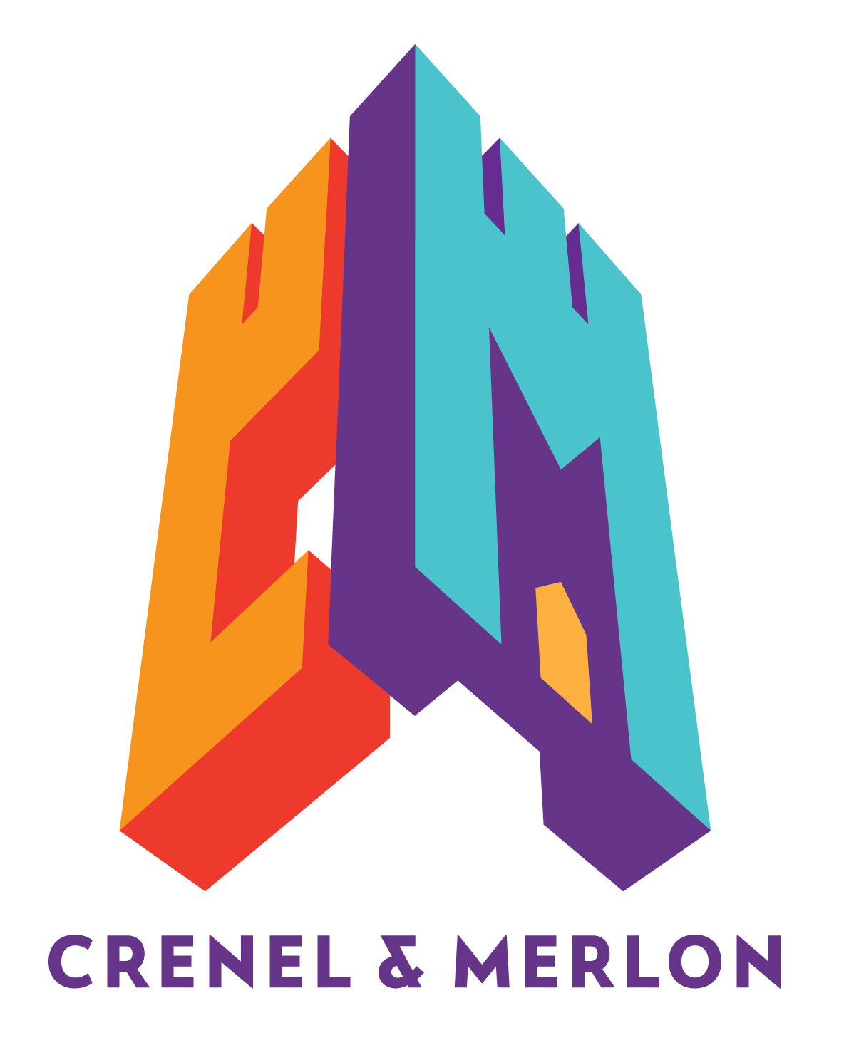 Crenel and Merlon Sticker
